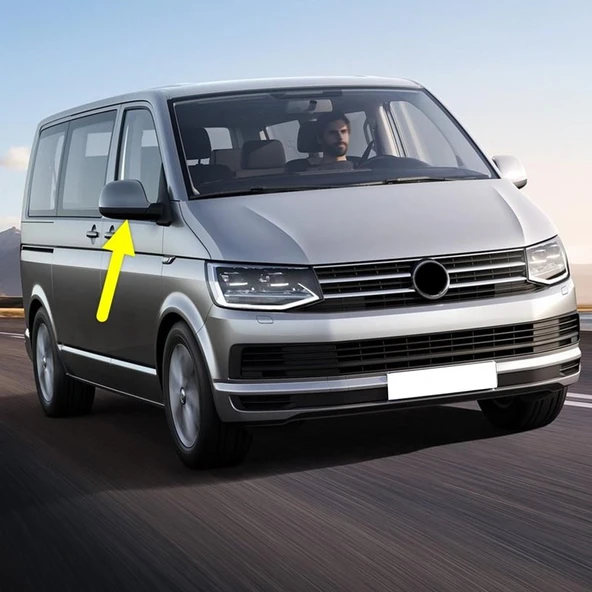 VW Transporter 2016-2019 Sağ Dikiz Ayna Alt Plastik Kapağı 7E1857604B ürün görseli 1