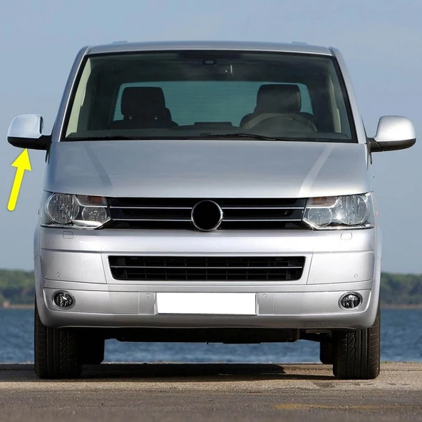 VW Transporter 2010-2015 Sağ Dikiz Ayna Alt Plastik Kapağı 7E1857604B ürün görseli 1