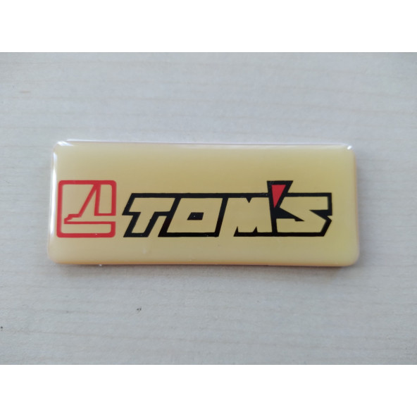 TOMS YAZISI - TOMS ÇAMURLUK LOGOSU - TOMS BAGAJ LOGOSU - TOMS ARMASI ürün görseli 1