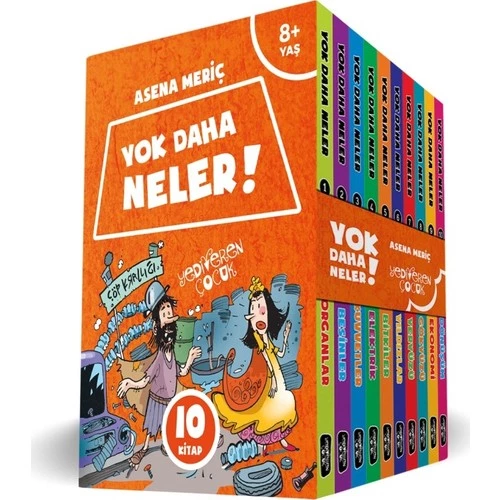 Yok Daha Neler Serisi (10 Kitap Takım) - Asena Meriç ürün görseli 1