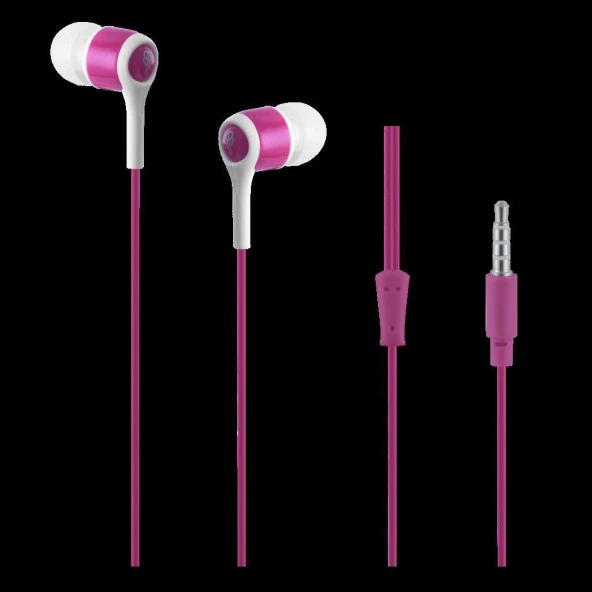 ProBass Genesis Series Kulakiçi Kulaklık Gürültü Önleyici Özellikli Pembe PR-1002-PK ürün görseli 1
