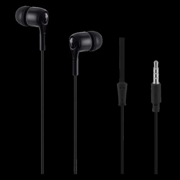 ProBass Swagger Series Kulakiçi Kulaklık Mikrofonlu Gürültü Önleyici Özellikli Siyah PR-1006-BK ürün görseli 1