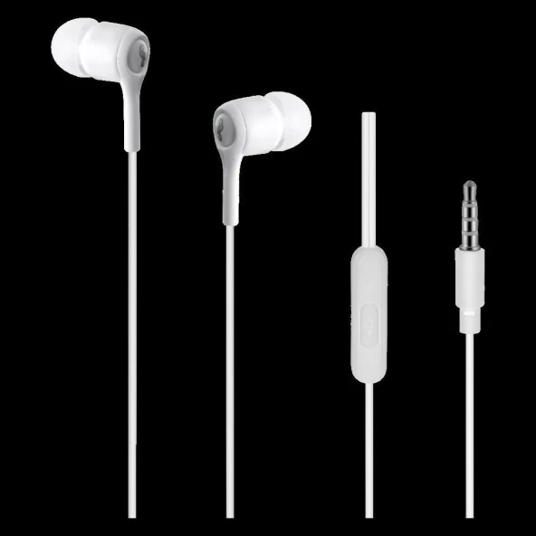 ProBass Swagger Series Kulakiçi Kulaklık Mikrofonlu Gürültü Önleyici Özellikli Beyaz PR-1006-WT ürün görseli 1