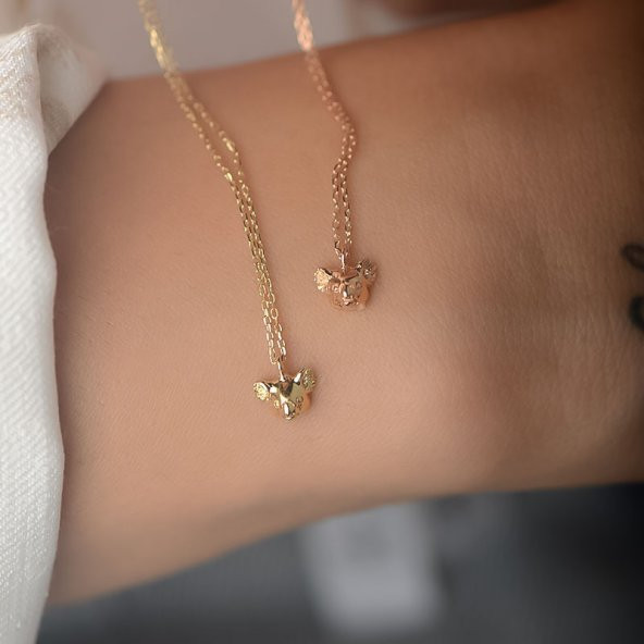 14k Altın Koala Figürlü Kolye ürün görseli 1