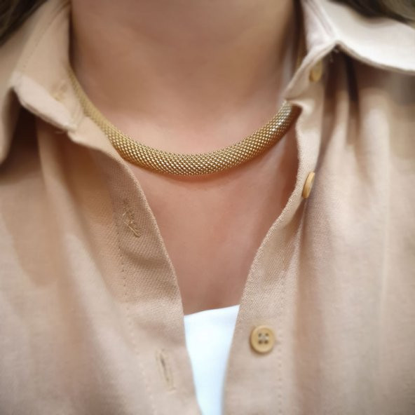 14k Altın Jessica Model Kolye - Resim 2