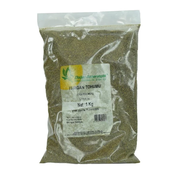 Doğan Baharatçılık Öğütülmüş Saf Isırgan Tohumu Tozu 1KG Kiloluk ürün görseli 1