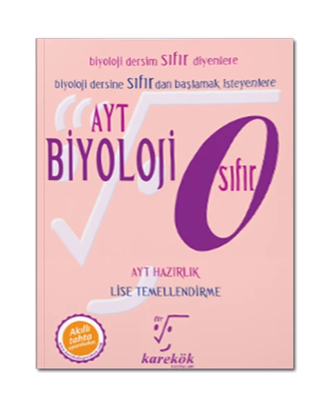 AYT BİYOLOJİ SIFIR ürün görseli 1