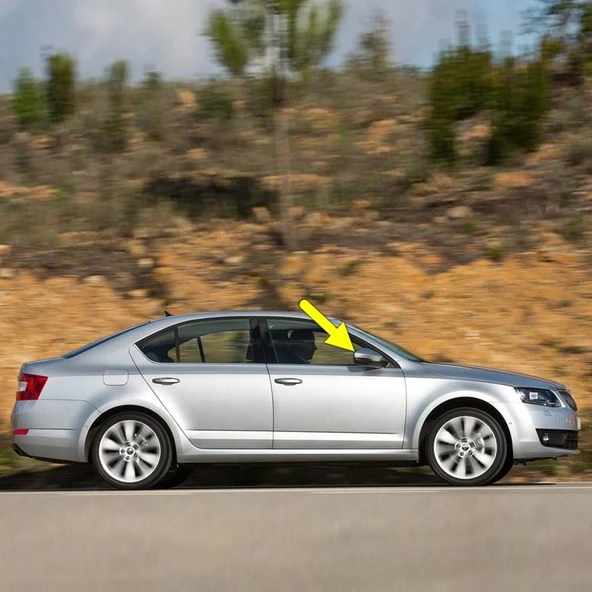 Skoda Octavia 3 A7 2013-2017 Sağ Dış Dikiz Aynası Çerçevesi 5E0857532 ürün görseli 1