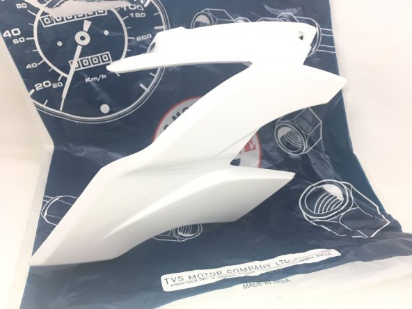 TVS APACHE RTR 150 KAFA GRENAJ SOL BEYAZ 92228392F ORİJİNAL ürün görseli 1