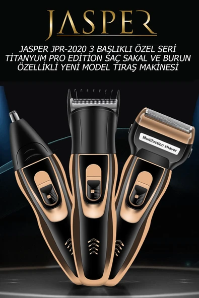 Jasper JPR-2020 Erkek Bakım Seti - Resim 3