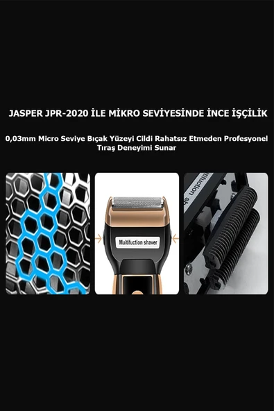 Jasper JPR-2020 Erkek Bakım Seti - Resim 6