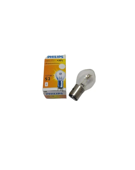 FAR AMPULÜ PHILIPS 12V 35/35W MOTOSİKLET AMPULÜ KAMPANYALI ÜRÜN ürün görseli 1
