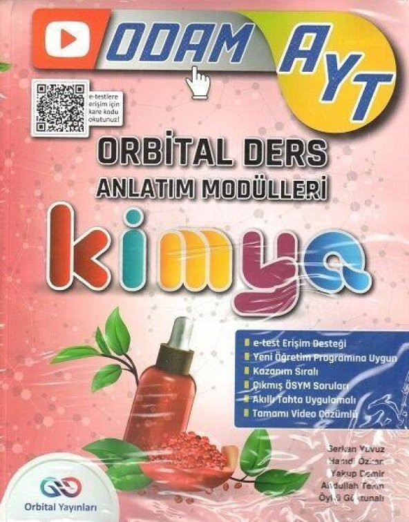 Ayt Kimya Ders Anlatım Modülleri Orbital Yayınları ürün görseli 1
