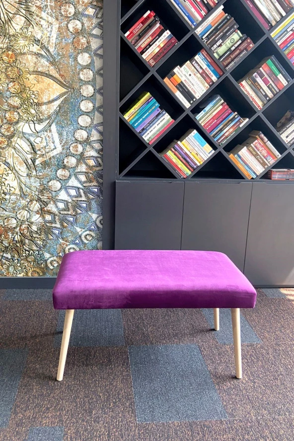 DTM HOME Fuşya Bench Puf ürün görseli 1