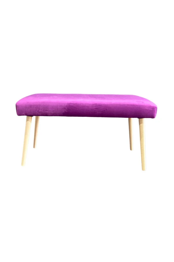 DTM HOME Fuşya Bench Puf - Resim 2