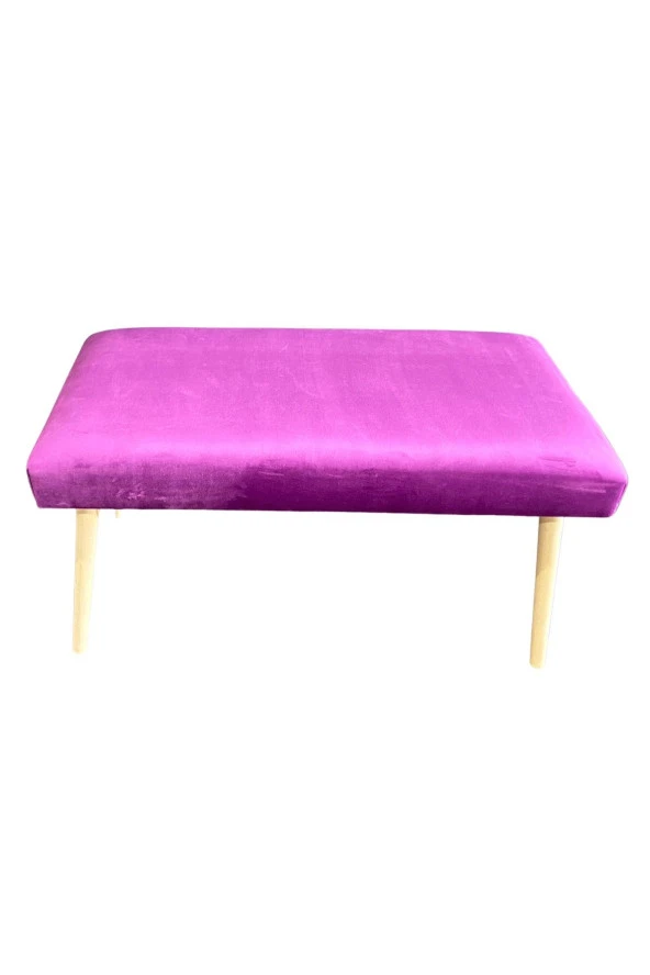 DTM HOME Fuşya Bench Puf - Resim 3
