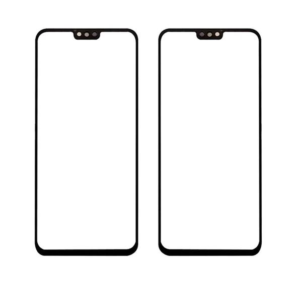 Hwi Uyumlu Honor 8X Ön Cam Ocalı Siyah ( Ekran Koruyucu Değildir ) ürün görseli 1