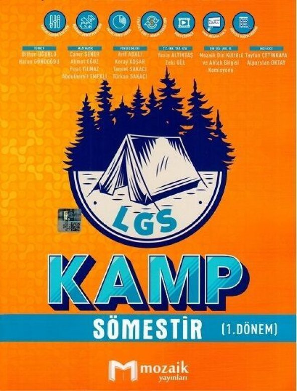8. Sınıf Lgs Kamp Sömestır 1. Dönem Mozaik Yayınları ürün görseli 1