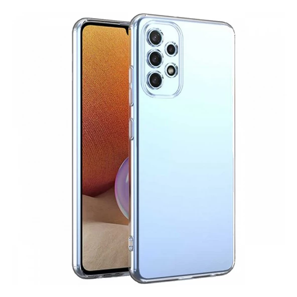 FitCase Samsung Galaxy A33 5G Kılıf Kamera Korumalı Silikon Şeffaf Arka Kapak ürün görseli 1