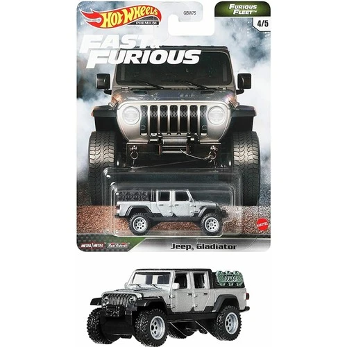 Hot Wheels Fast & Furious Premium Arabalar Jeep Gladiator GBW75 GRK52 ürün görseli 1