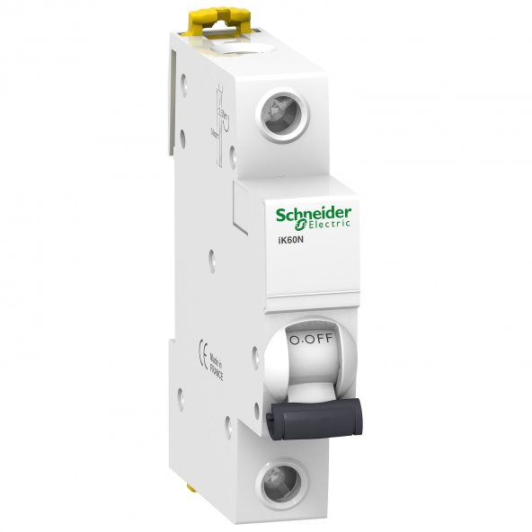 Schneider Electric A9K23110, 10 Amper, 1 Fazlı, B Tipi, Otomatik Sigorta, 6 kA, B10x1 ürün görseli 1