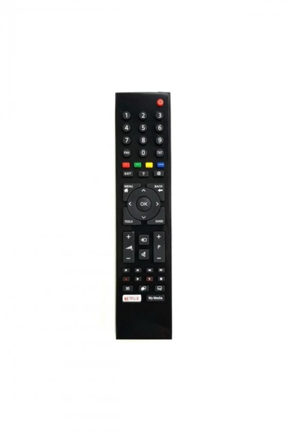 Arçelik Beko Netflix Tuşlu Smart LED Tv Uyumlu Kumanda ürün görseli 1