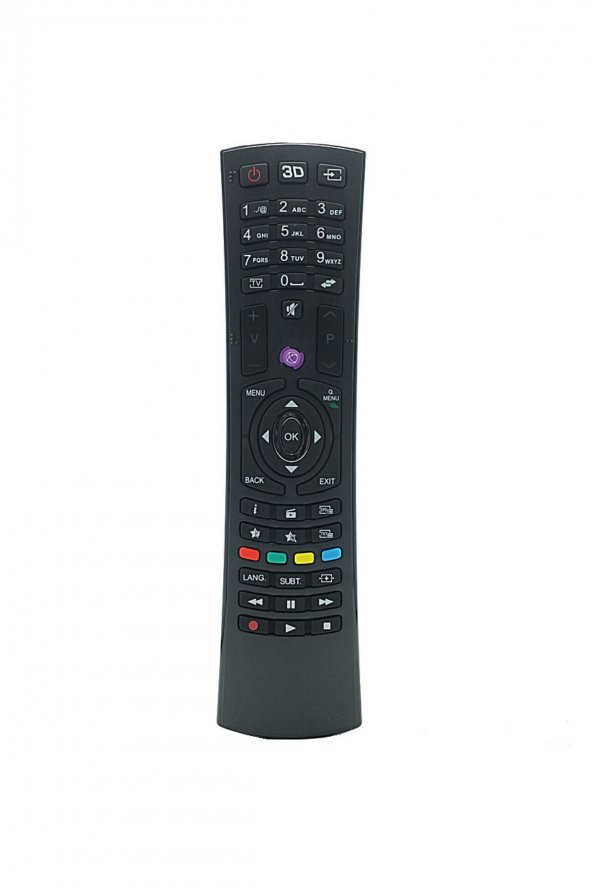 Rca4890/30089290 Vestel 42fa7200 Lcd 3d Smart Led Tv Televizyon Kumandası 3d Mor Tuşl ürün görseli 1