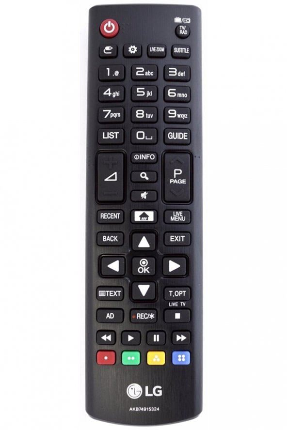 LG Tv Kumandası Turn Lcd Tv Kumandası-info Tuş KKK4827 ürün görseli 1