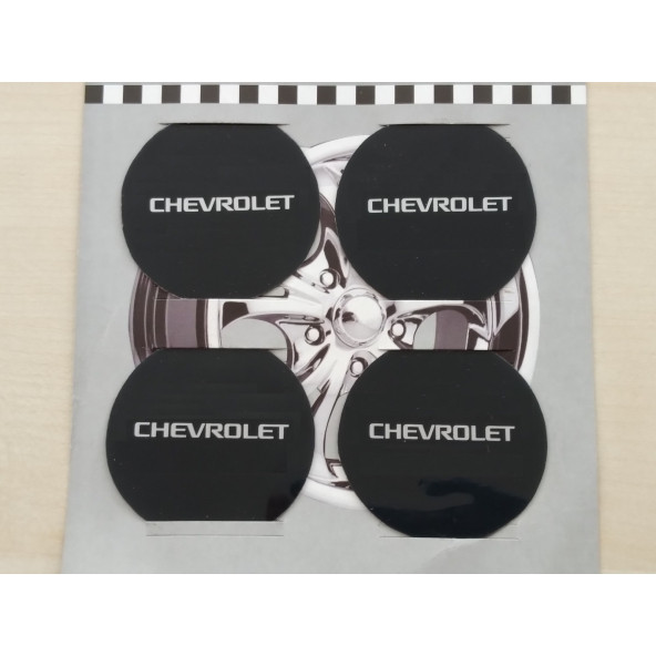 CHEVROLET UYUMLU JANT GÖBEK ARMASI Alüminyum 6cm ,CHEVROLET Jant logosu, CHEVROLET jant arması, CHEVROLET jant göbeği ürün görseli 1