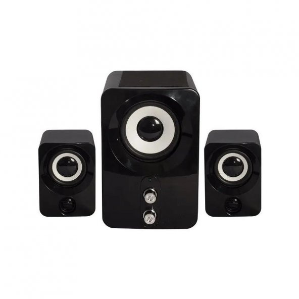 Magicvoice FT-10 2 + 1 USB Mini Hoparlör (3W+3W+3W - 4 OHM) ürün görseli 1