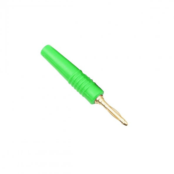 2mm Banana Jack GOLD Yeşil ürün görseli 1