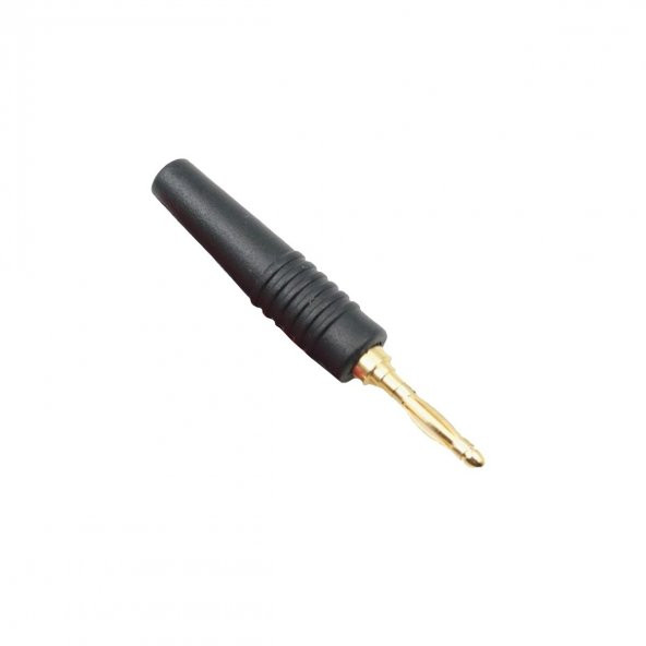 2mm Banana Jack GOLD Kırmızı ürün görseli 1