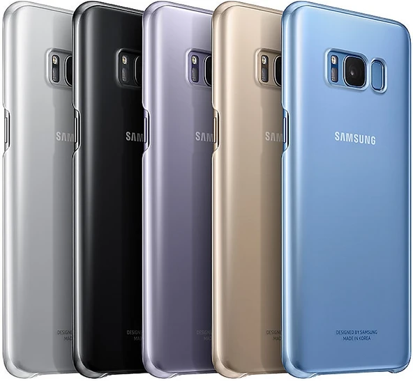 Samsung Galaxy S8+ Plus Clear Cover Şeffaf Kılıf (Samsung Türkiye Garantli) ürün görseli 1