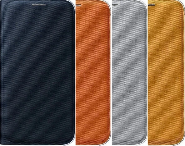 Samsung Galaxy S6 Flip Wallet (Tekstil) Kapaklı Kılıf EF-WG920B ürün görseli 1