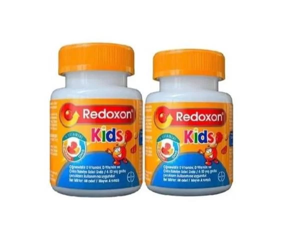 Redoxon Kids 2x60 Çiğnenebilir Tablet ürün görseli 1
