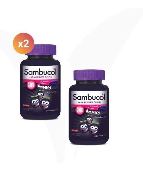 Sambucol Plus Kids Yummies 60 Tablet 2'li ürün görseli 1