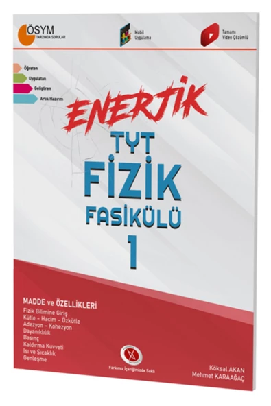 Karaağaç Enerjik Tyt Fizik Fasikülü 1 ürün görseli 1