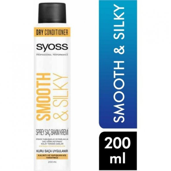 Syoss Sprey Saç Kremi 200 ml Smooth & Silky 9000101239744 Saç Kremi ürün görseli 1