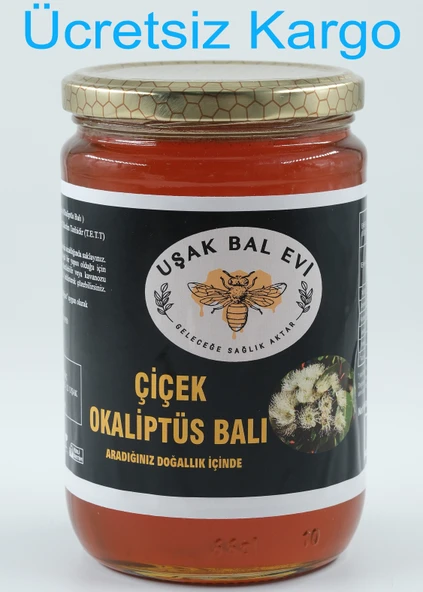 OKALİPTÜS ÇİÇEK BALI 920 GR / UŞAK BAL EVİ ürün görseli 1
