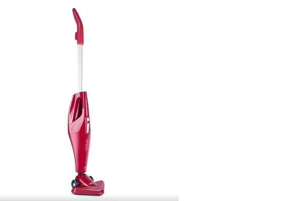 Stilevs Safran 800W Kırmızı-Silver Dik Elektrikli Süpürge ürün görseli 1