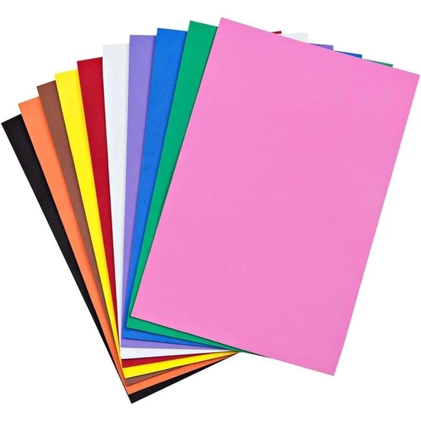 COLORLAND EVA A4 10 RENK YAPISKANLI (EVA02) ürün görseli 1