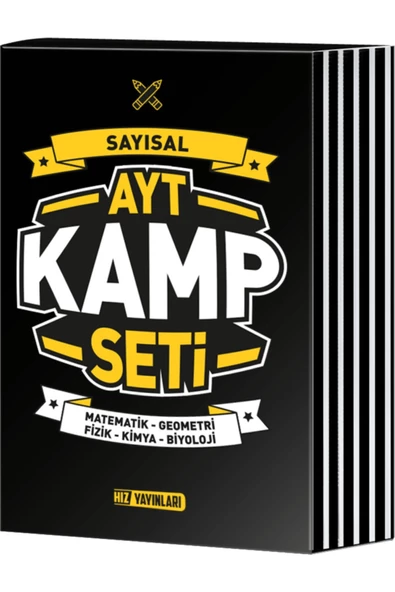 Hız Yayınları AYT Sayısal Kamp Seti Komisyon ürün görseli 1