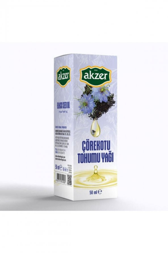 Akzer Çörek Otu Yağı 50 Ml. ürün görseli 1