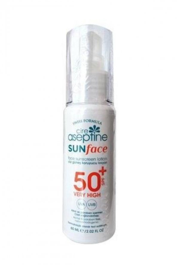 CIRE ASEPTINE C.aseptıne Yüz Güneş Kor.los.50 Spf 60 M ürün görseli 1