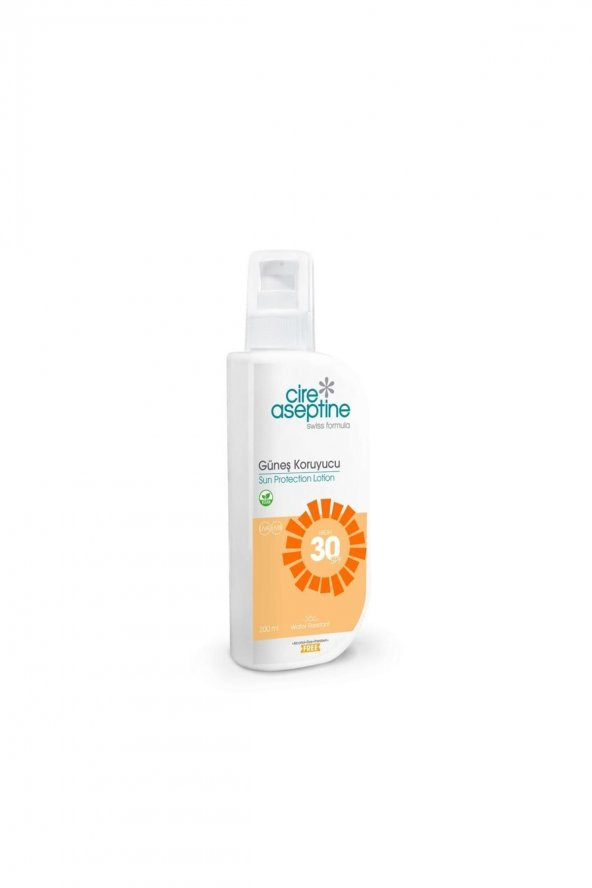 CIRE ASEPTINE Güneş Koruyucu Spf 30 200 ml ürün görseli 1