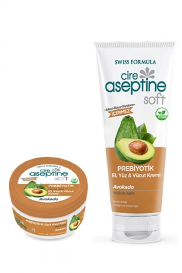 CIRE ASEPTINE (prebiotik El Ve Vücut Kremi Avakado) 30 Ml+75 Ml ürün görseli 1
