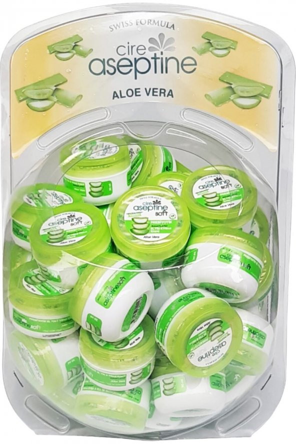 CIRE ASEPTINE Krem 30ml Prebiyotik Aloe Vera 50li Stand ürün görseli 1