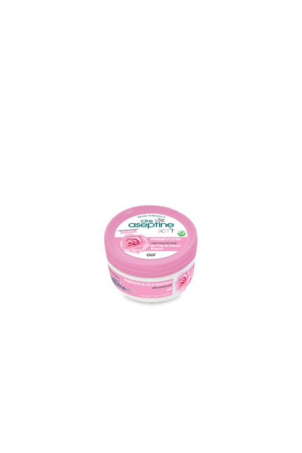 CİRE ASEPTİNE PREBİOTİC KAVANOZ KREM GÜL  100ML ürün görseli 1