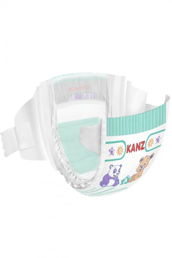 Kanz NO:2  Numara Bebek Bezi Ekonomik MİNİ 3-6 kg 40 Adet ürün görseli 1
