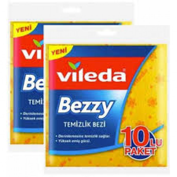 Vileda VİLEDA Bezzy Temizlik Bezi 10lu  2 ADET ürün görseli 1
